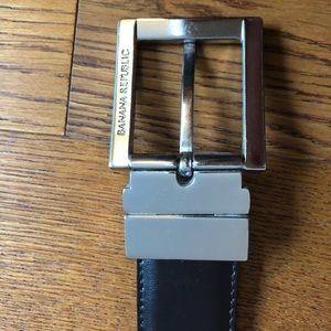 Banana Republic Leather Belt 36